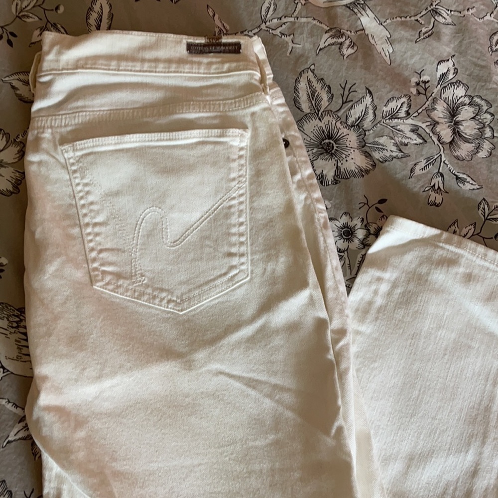 EUC Citizens of Humanity white jean